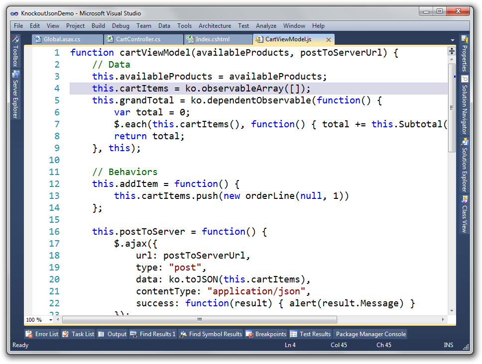 Visual studio 2010 цветовая схема